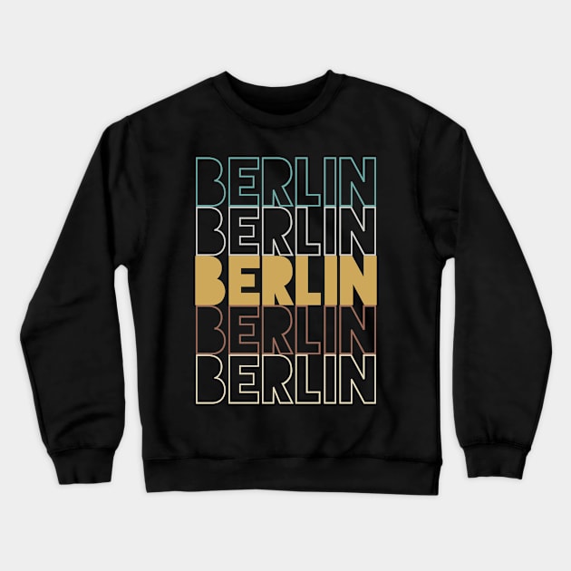 Berlin Crewneck Sweatshirt by Hank Hill